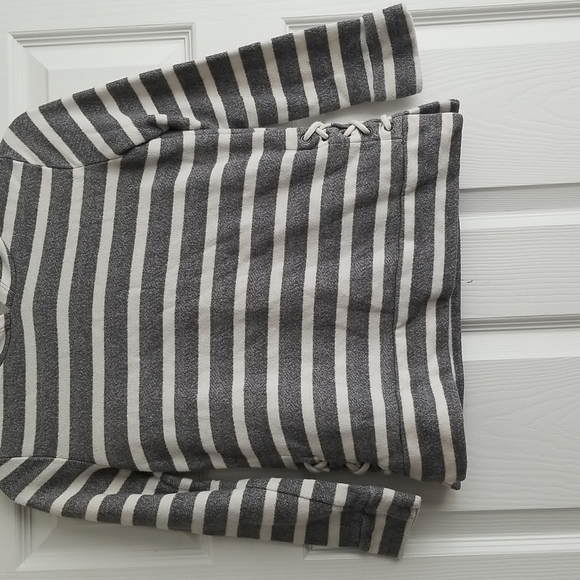 Old Navy Girl's Stripe Hoodie - Picture 2 of 6